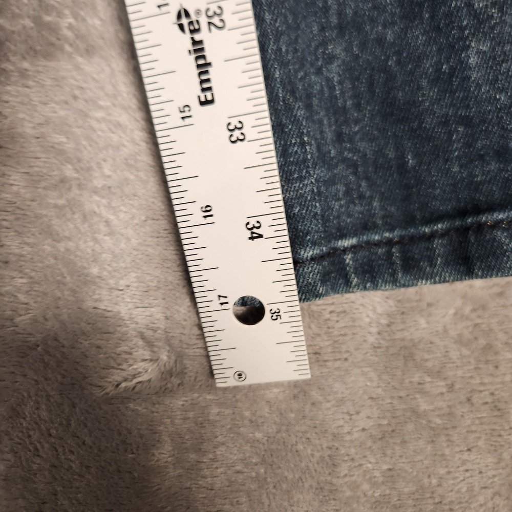Ralph Lauren Jeans Women's 34X35 (Tag 30) Blue Flared Black Label 867 - Picture 4 of 16